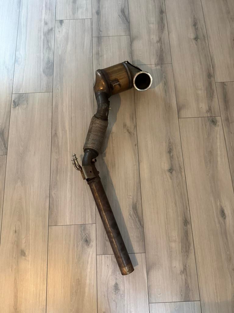 Downpipe golf 7.5 gti tcr origineel 500cell, Auto-onderdelen, Ophalen of Verzenden