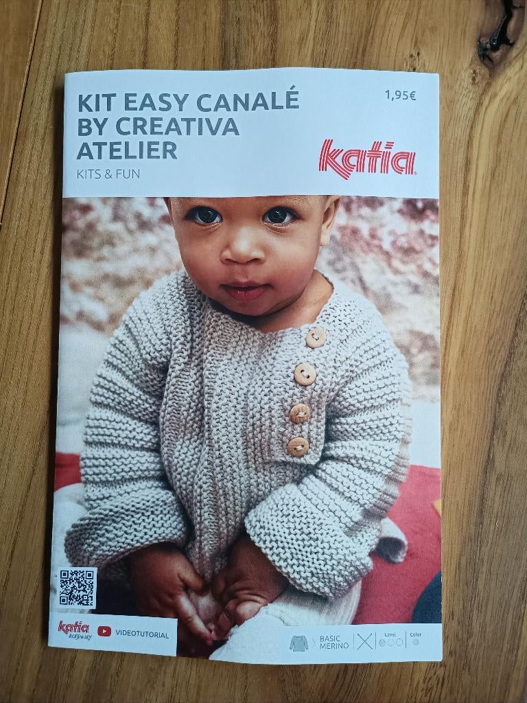 Katia Breipakket Easy Canale Babytrui, Ophalen of Verzenden, Nieuw, Breien of Haken, Wol of Garen