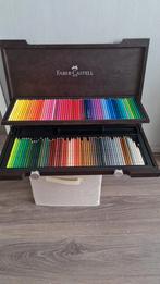 FaberCastell Polychrms 120 luxe houten kist extra 45 polychr, Ophalen, Gebruikt, Potlood of Stift