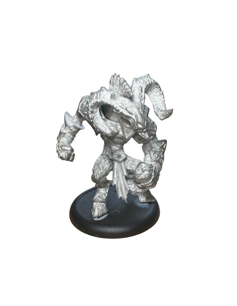 Warmachine Hodes Circle Orboros Gnarlhorn Satyr, ., Warhammer, Ophalen of Verzenden, Zo goed als nieuw