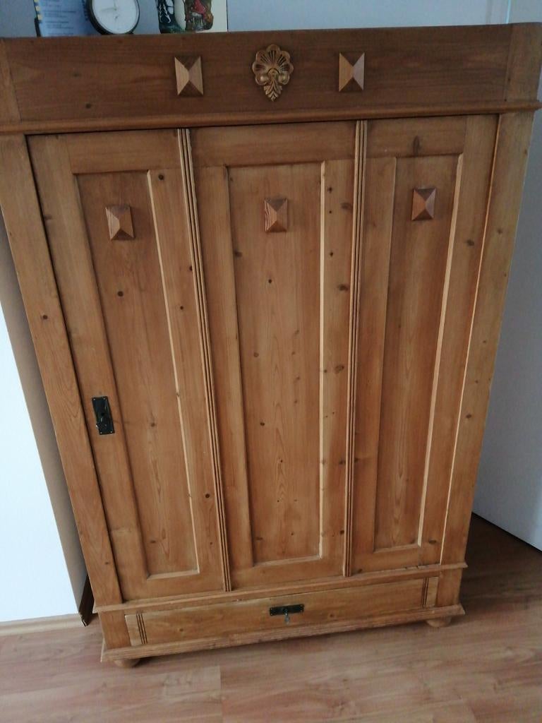 Grenen ruime kast, Ophalen, Gebruikt, Grenenhout