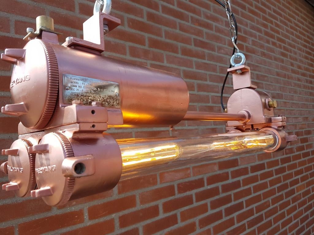 Partij oude hanglamp plafondlamp wandlamp scheepslamp 695ps, Ophalen, Gebruikt, Glas