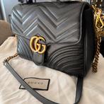 Gucci Marmont Flap handtas met dustbag, Ophalen, Zo goed als nieuw, Zwart, Handtas