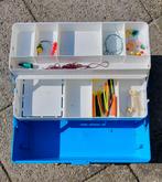 Vis koffer met inhoud, Ophalen, Dobber of Lood