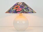 Vintage wit keramiek bollamp tafellamp bol ‘70 sphere lamp, N, N, Overige materialen, Vintage