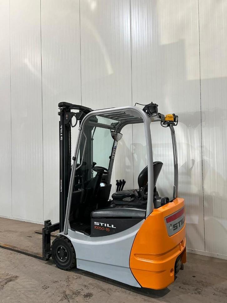 Elektrische heftruck - Still RX50-15 - 1500kg - Triplex., Zakelijke goederen, Machines en Bouw | Heftrucks en Intern transport