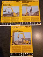 Liebherr A932 A932HD A954HD Umschlagbagger Technische, Boeken, Ophalen of Verzenden, Gelezen, Liebherr