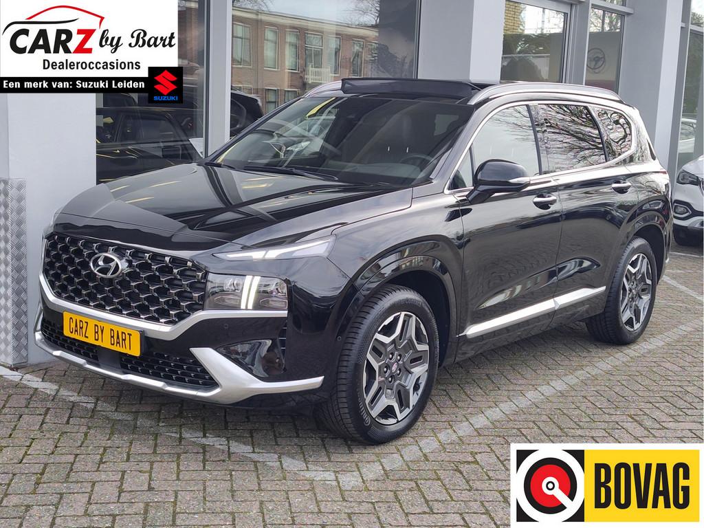 Hyundai Santa Fe 1.6 T-GDI HEV 5P AWD PREMIUM SKY AUT. Trekh, 12 maanden, Santa Fe, Gebruikt, 4 cilinders