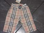 62 BURBERRY *nieuw* 3m broekje, Kinderen en Baby's, Babykleding | Maat 62, Ophalen of Verzenden, Nieuw, Jongetje, Broekje