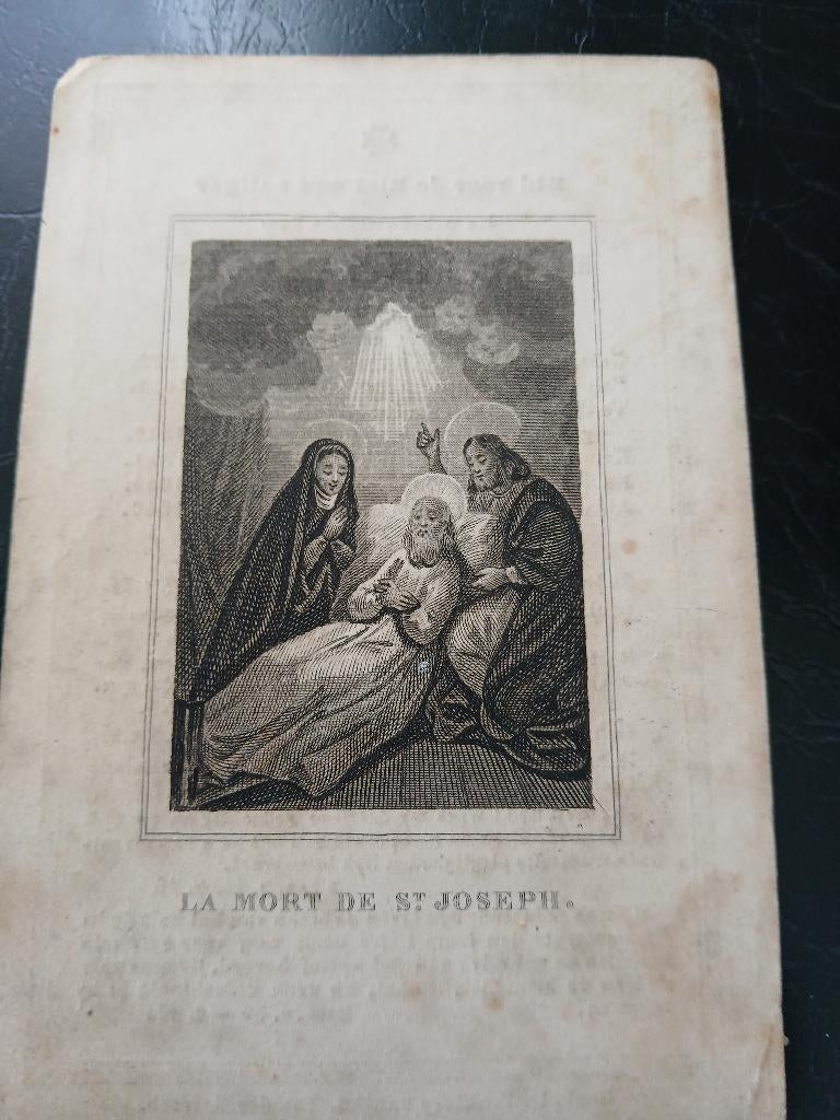 E.H.Marinus Verkaar pastoor neuzen overl 1846, Verzamelen, Bidprentjes en Rouwkaarten, Verzenden, Bidprentje