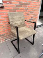 6 eetkamerstoelen van Leen Bakker, Ophalen, Gebruikt, Overige kleuren, Stof