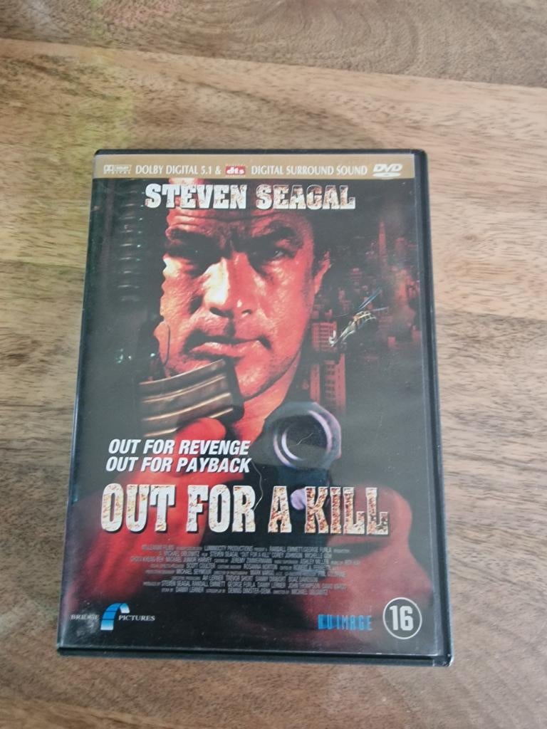 Out for a Kill - Steven Seagal DVD, Cd's en Dvd's, Vanaf 16 jaar, Ophalen of Verzenden, Gebruikt, Actie