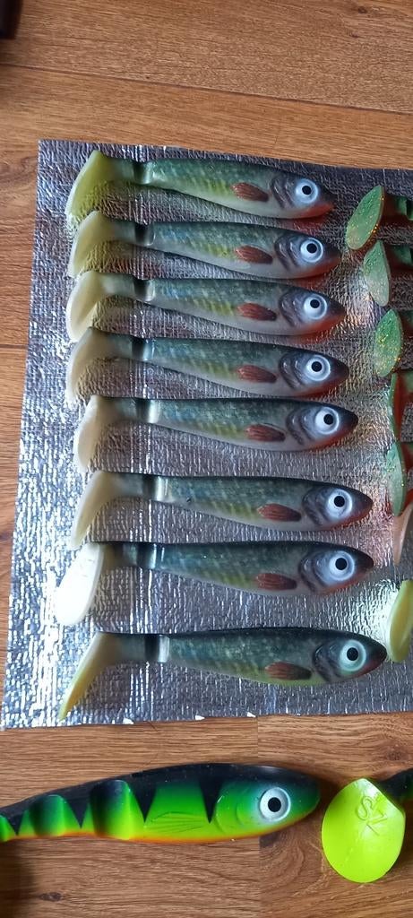 ABU Svartzonker, Daiwa , Spro, Fox & Mann's shads (+100st.), Watersport en Boten, Overige typen, Nieuw, Ophalen of Verzenden, Nvt