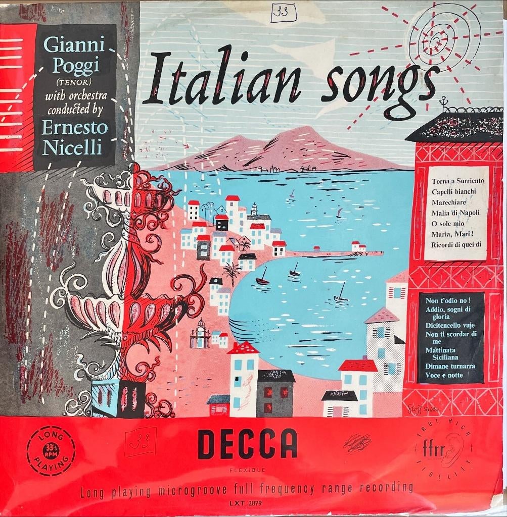 Gianno Poggi - Italian Songs - Vinyl, Cd's en Dvd's, Europees, Gebruikt, Ophalen of Verzenden, 1970 - 1979