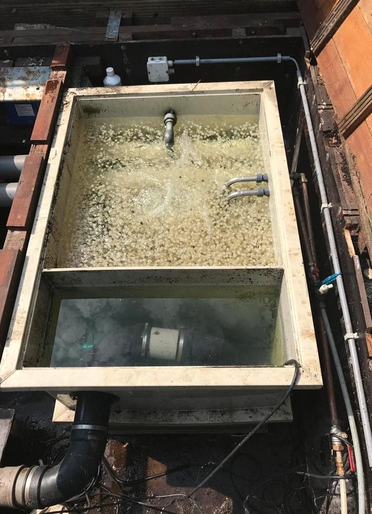 Complete trommel filter, Tuin en Terras, Vijver-toebehoren, Zo goed als nieuw, Vijverfilter, Ophalen of Verzenden