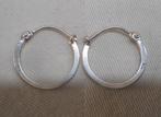 Zilveren vintage oorringen nr.1260, Sieraden, Tassen en Uiterlijk, Oorbellen, Hangers, Verzenden, Zo goed als nieuw, Zilver