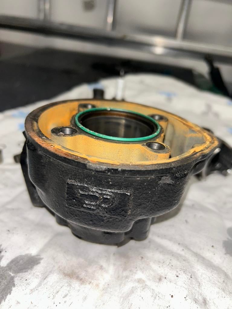 dr70 minarelli horizontaal 1500km gereden, Fietsen en Brommers, Brommeronderdelen | Scooters, Zo goed als nieuw, Yamaha, Cilinder