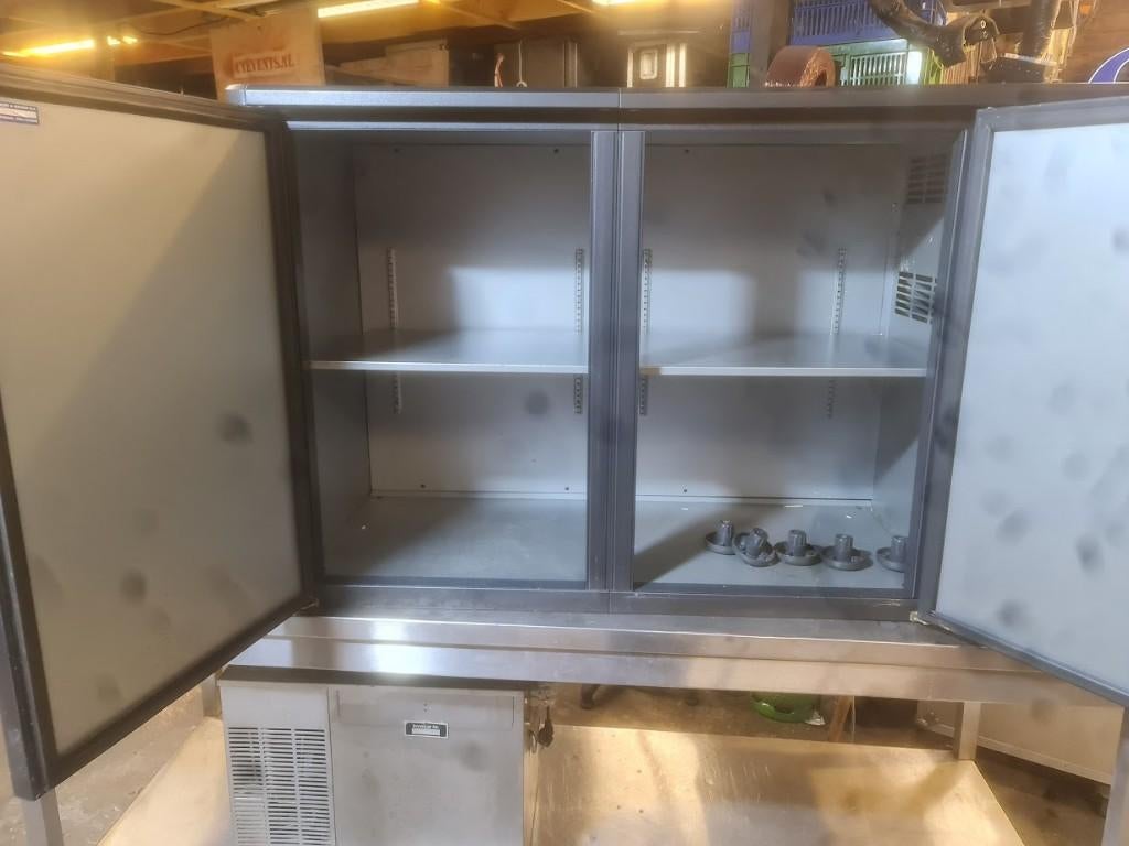 gamko euro-line dubbele koelkast, Witgoed en Apparatuur, 200 liter of meer, 60 cm of meer, Ophalen, 85 tot 120 cm