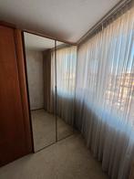 Grote z.g.a.n. spiegel garderobekast - Licht bruin eiken, Ophalen, 100 tot 150 cm, 200 cm of meer, Eikenhout