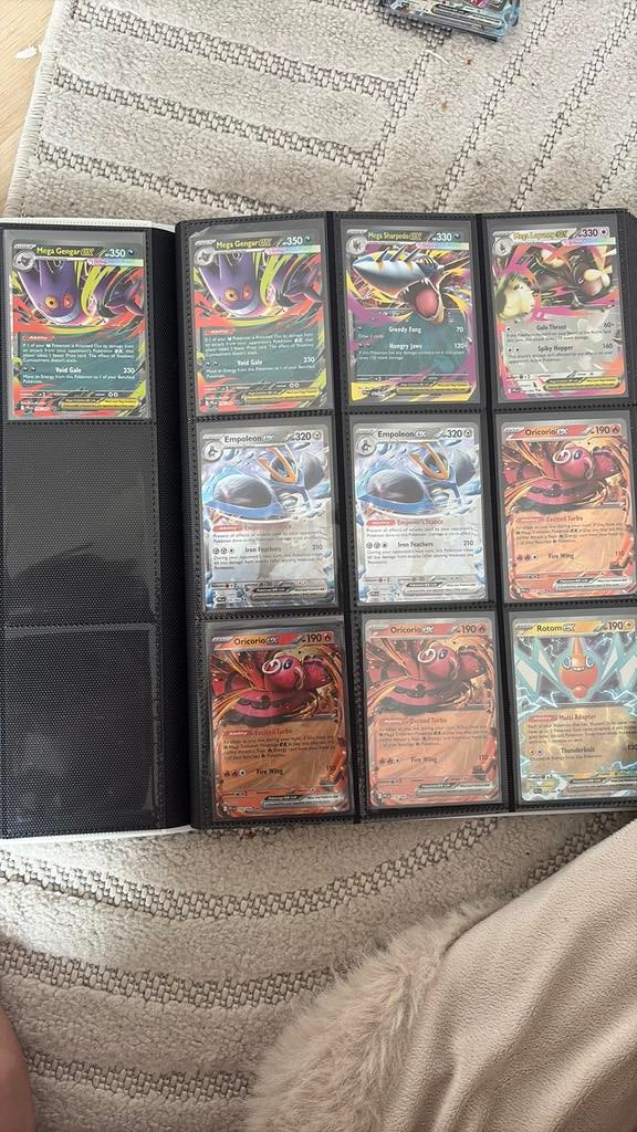 Pokémon EX kaarten phantasmal flames, Ophalen of Verzenden, Gebruikt, Meerdere kaarten, Foil
