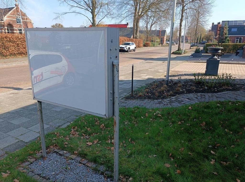 Lichtbak , zelf bestickeren., Ophalen, Gebruikt, Reclamebord