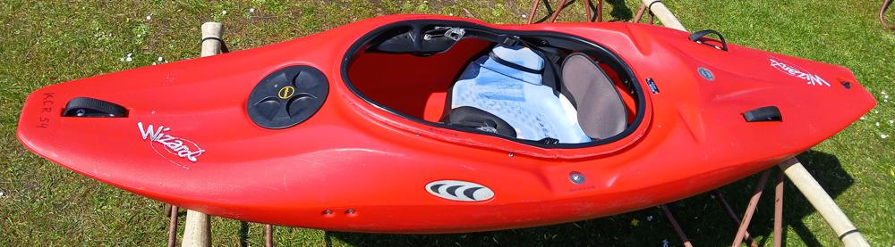 Kajak Prijon Wizard - wildwater, Ophalen, Gebruikt, 1-persoons