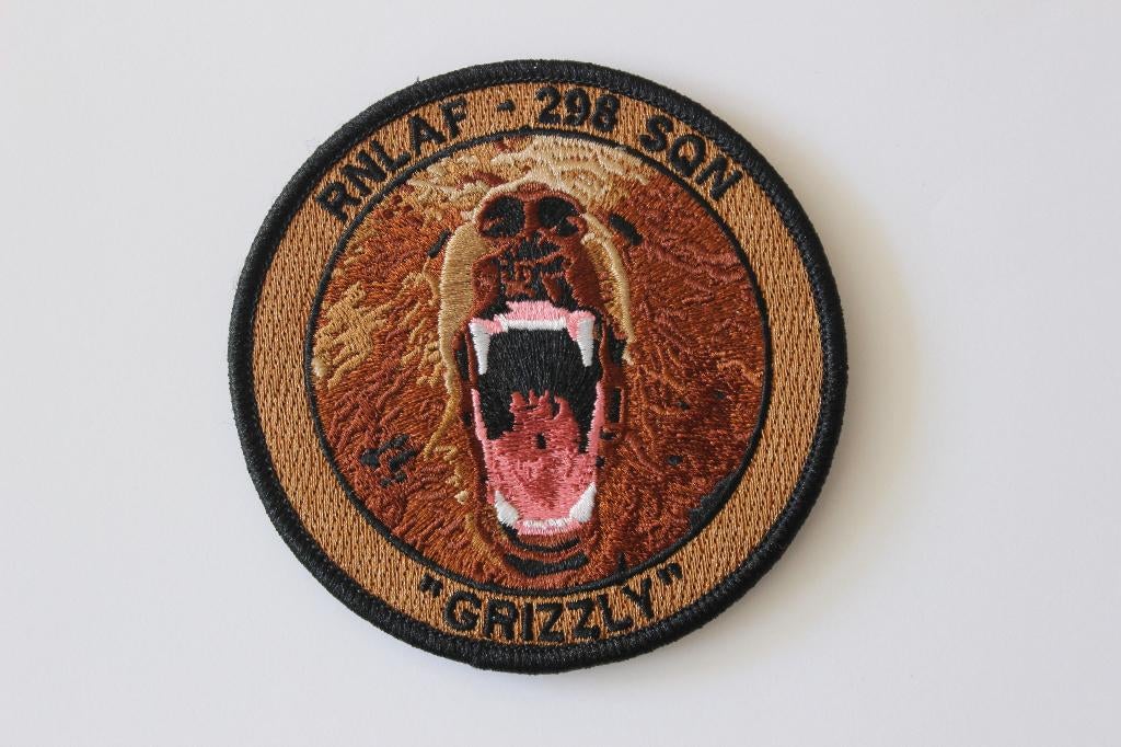 patch 298 sqn  rnlaf  ch-47f, Verzenden, Zo goed als nieuw, Patch, Badge of Embleem