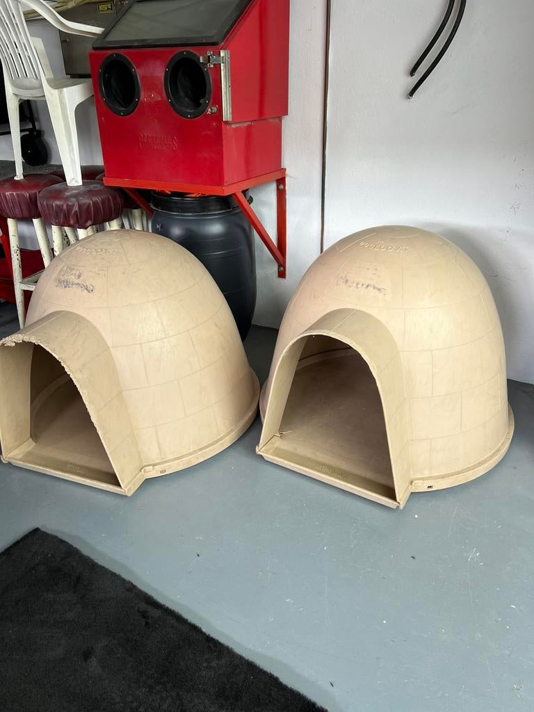 2 hondenhokken, Ophalen of Verzenden, Zo goed als nieuw, 110 cm of meer, 100 cm of meer