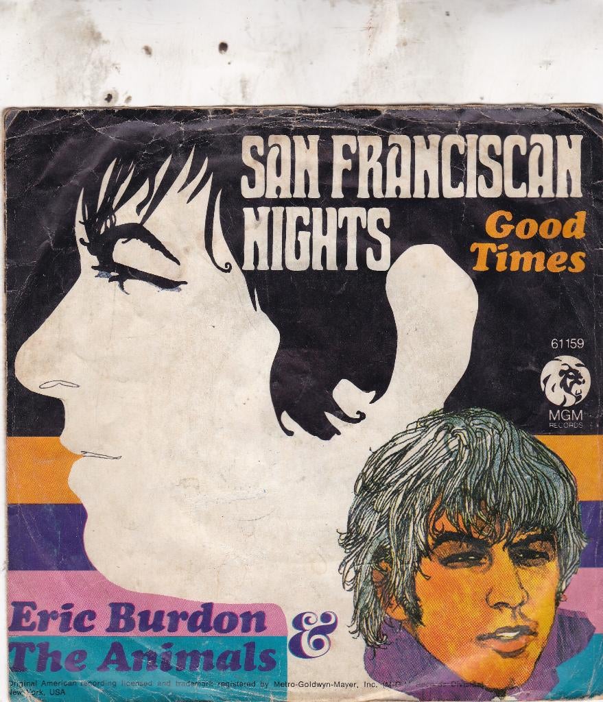 Eric Burdon & The Animals ( 1967 ), Cd's en Dvd's, Ophalen of Verzenden, Gebruikt, 7 inch, Pop