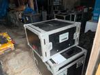 Flightcase voor PC met 19 inch rackprofiel, Ophalen, Gebruikt, Overige instrumenten, Flightcase