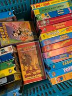 Partij oude vhs  banden, Ophalen, Gebruikt, Tekenfilm, Alle leeftijden