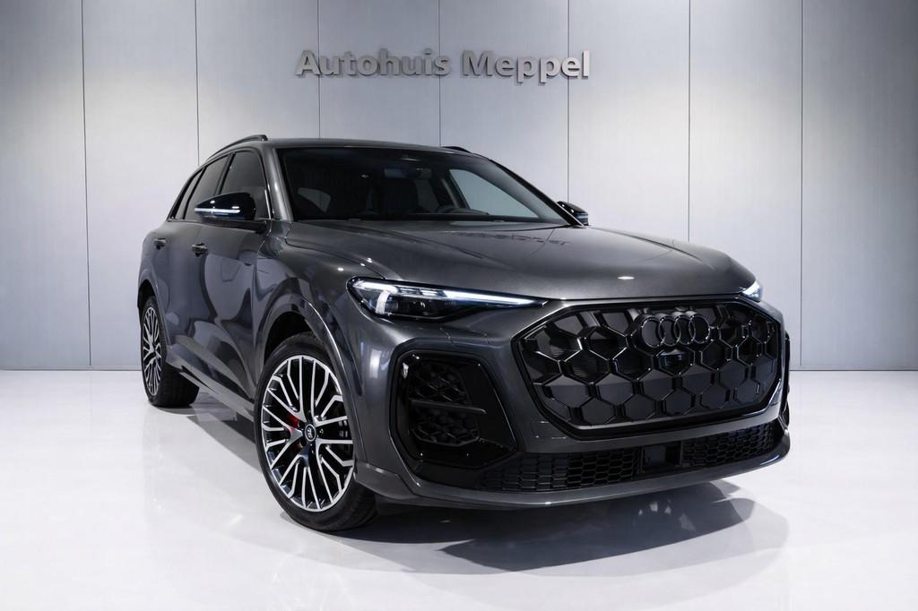 Audi Q5 Quattro *Nieuw* S-Line| Matrix | Trekhaak | Pano | 5, Auto's, Audi, Automaat, Lederen bekleding, Gebruikt, Zwart