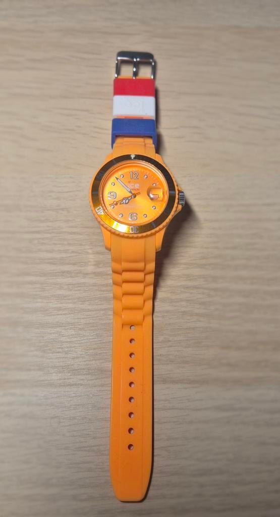 Ice Watch horloge oranje, Overige merken, Kunststof, Gebruikt, Polshorloge