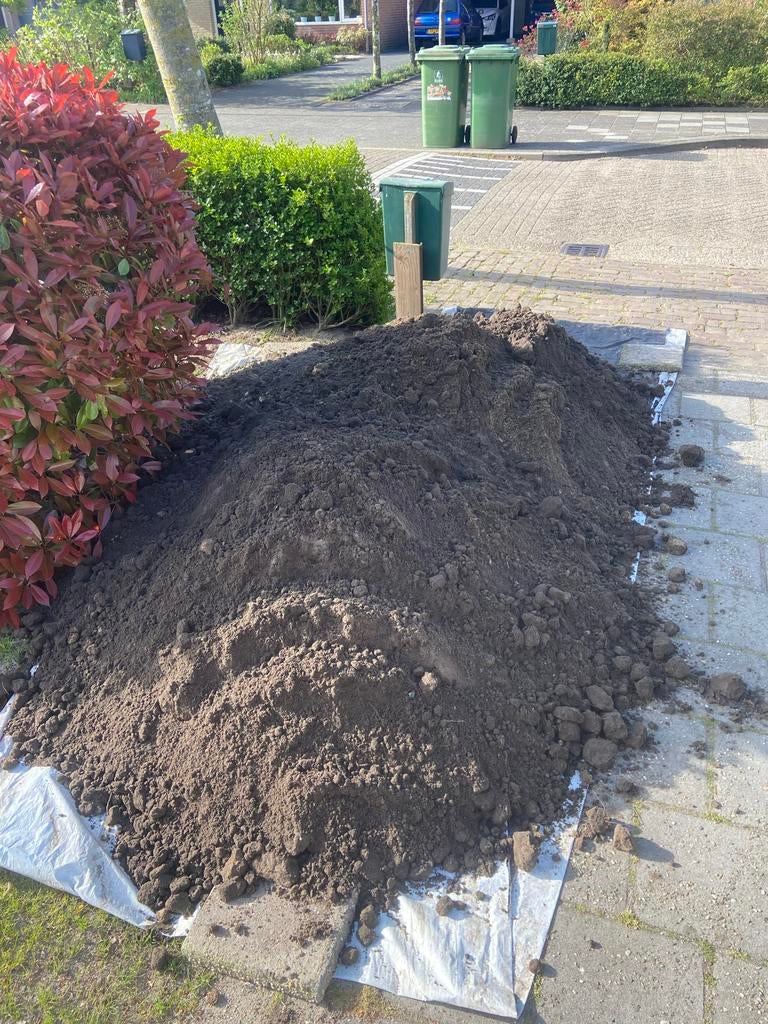 Gratis zwarte grond/zand (ca. 3 m3), Tuin en Terras, Zand, Ophalen, Gebruikt, Overige typen