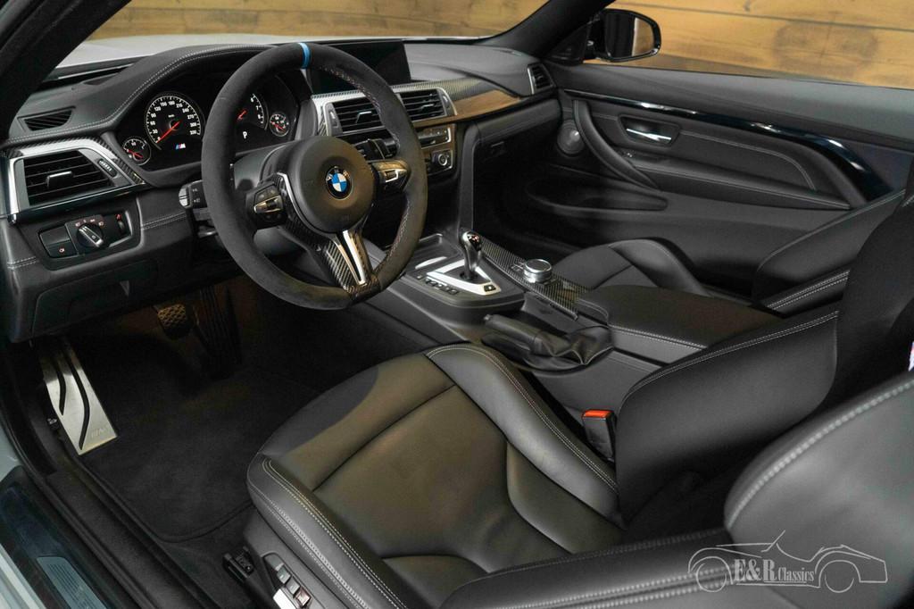 BMW M4 Competition | 3.197 KM | 1 Eigenaar | Nieuwstaat | 20, Auto's, Achterwielaandrijving, Gebruikt, Zwart, 4-Serie