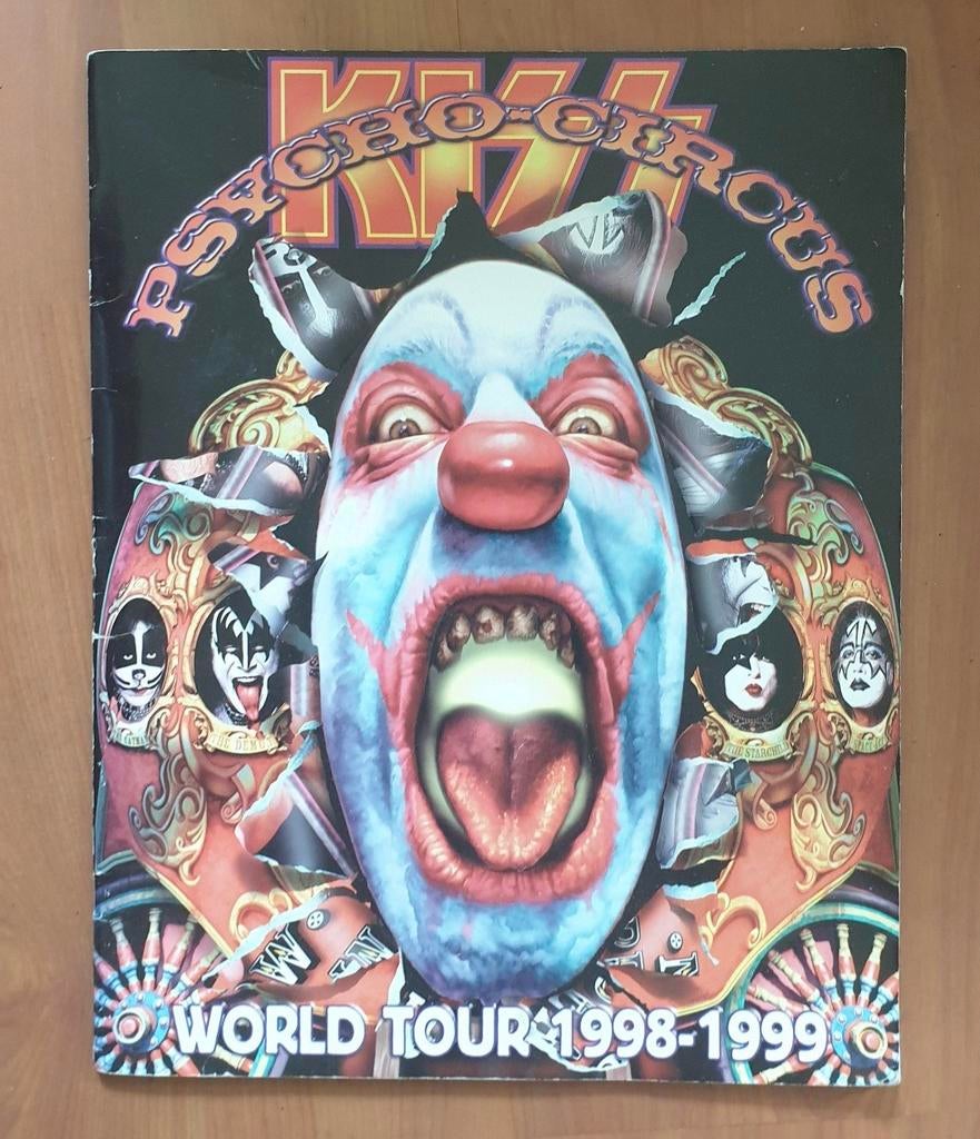 KISS Psycho Circus World Tour 1998-1999 Tourbook, Verzamelen, Ophalen of Verzenden, Zo goed als nieuw, Overige typen
