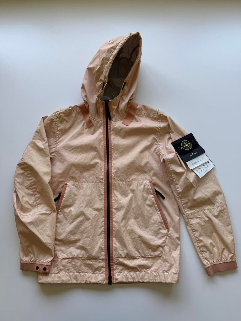 Stone island membrama jas s, Ophalen of Verzenden, Zo goed als nieuw, Maat 46 (S) of kleiner, Oranje