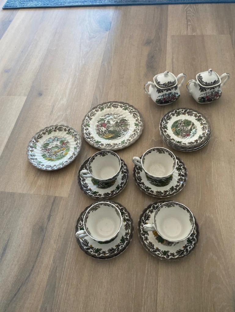 Servies Myotts country life England, Ophalen of Verzenden