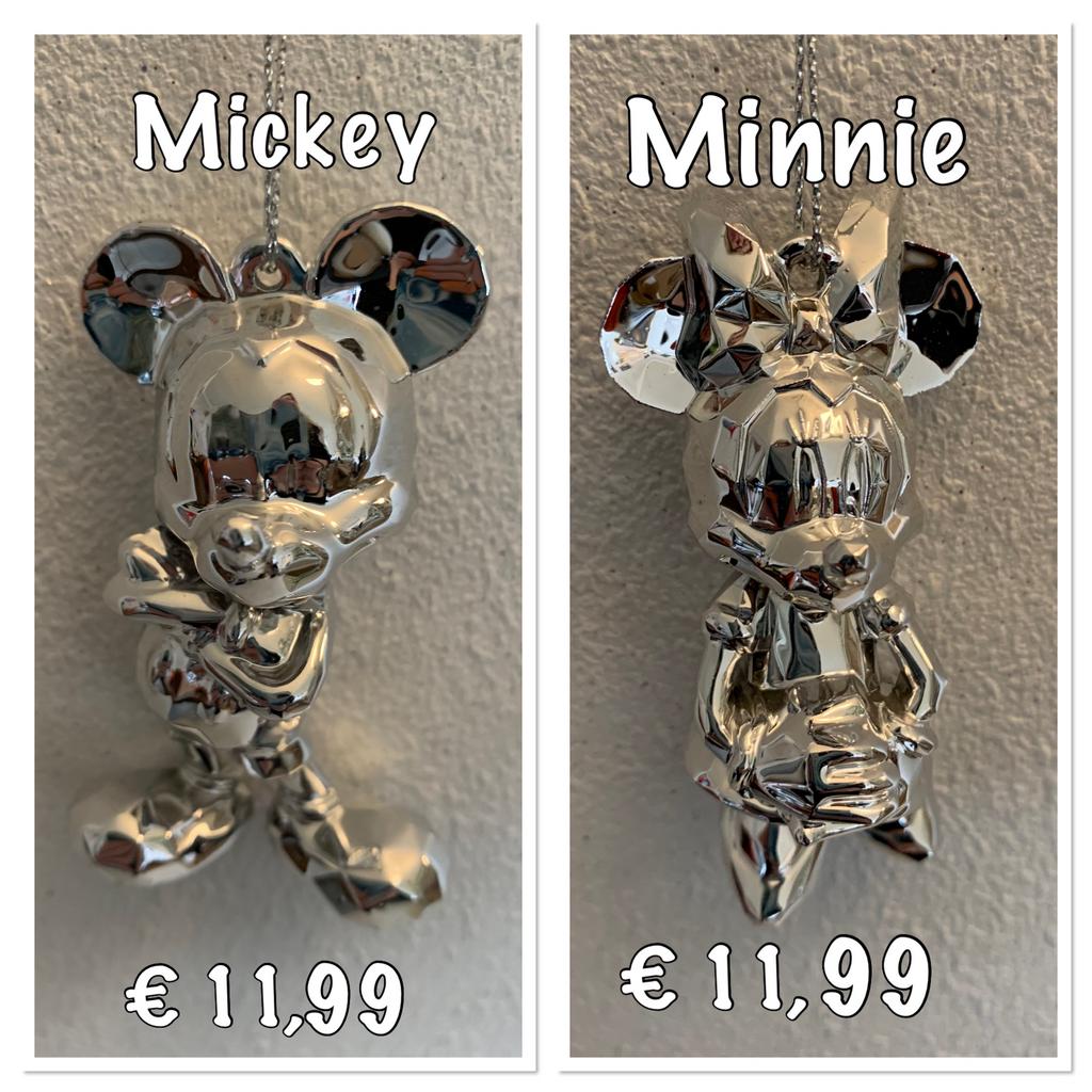 Minnie en of Mickey hanger, Ophalen of Verzenden, Mickey Mouse, Nieuw, Beeldje of Figuurtje