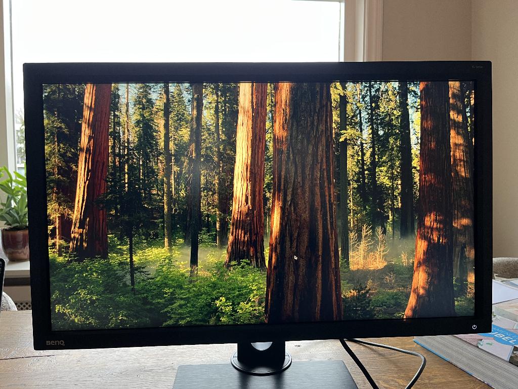 BenQ BL2711U — 27" 4K IPS professionele monitor, Ophalen, Gebruikt, In hoogte verstelbaar, Ultra HD (4K)