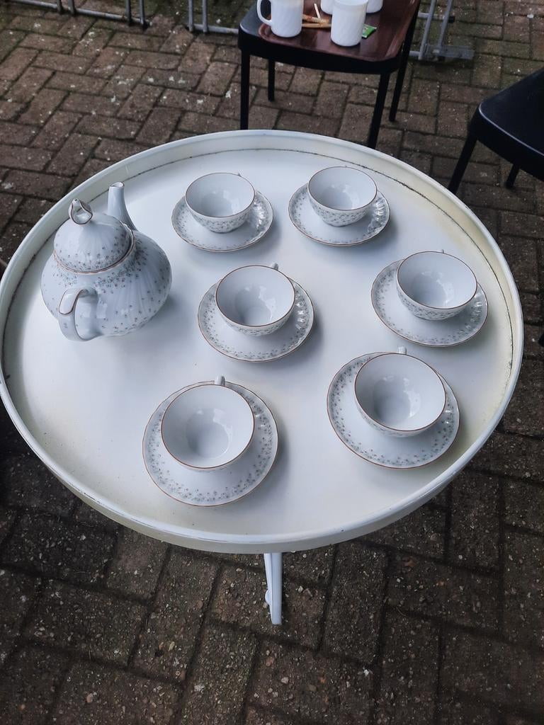 Vintage Seltmann Weiden Bavaria Regina theeservies, Antiek en Kunst, Antiek | Servies compleet, Ophalen of Verzenden