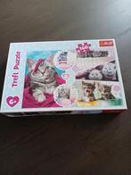 Super schattige puzzel poesjes, Ophalen of Verzenden, Meer dan 50 stukjes, Gebruikt, 6 jaar of ouder