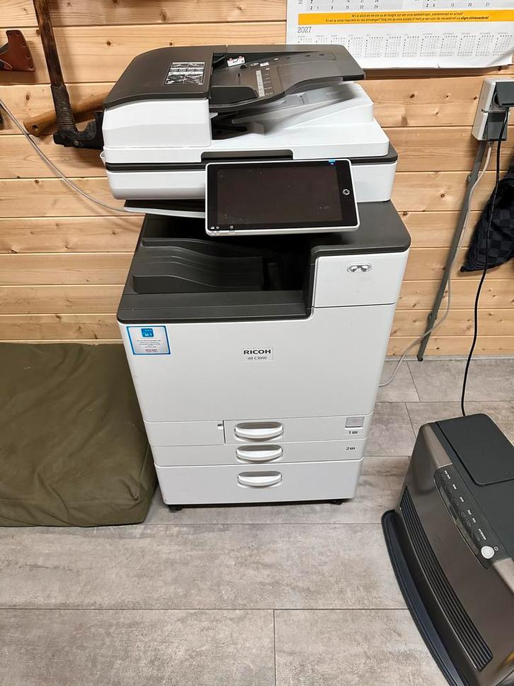 Ricoh IMC3000 All-in-one Printer/Kopieermachine, Computers en Software, Printers, Gebruikt, All-in-one, Laserprinter, Kleur printen