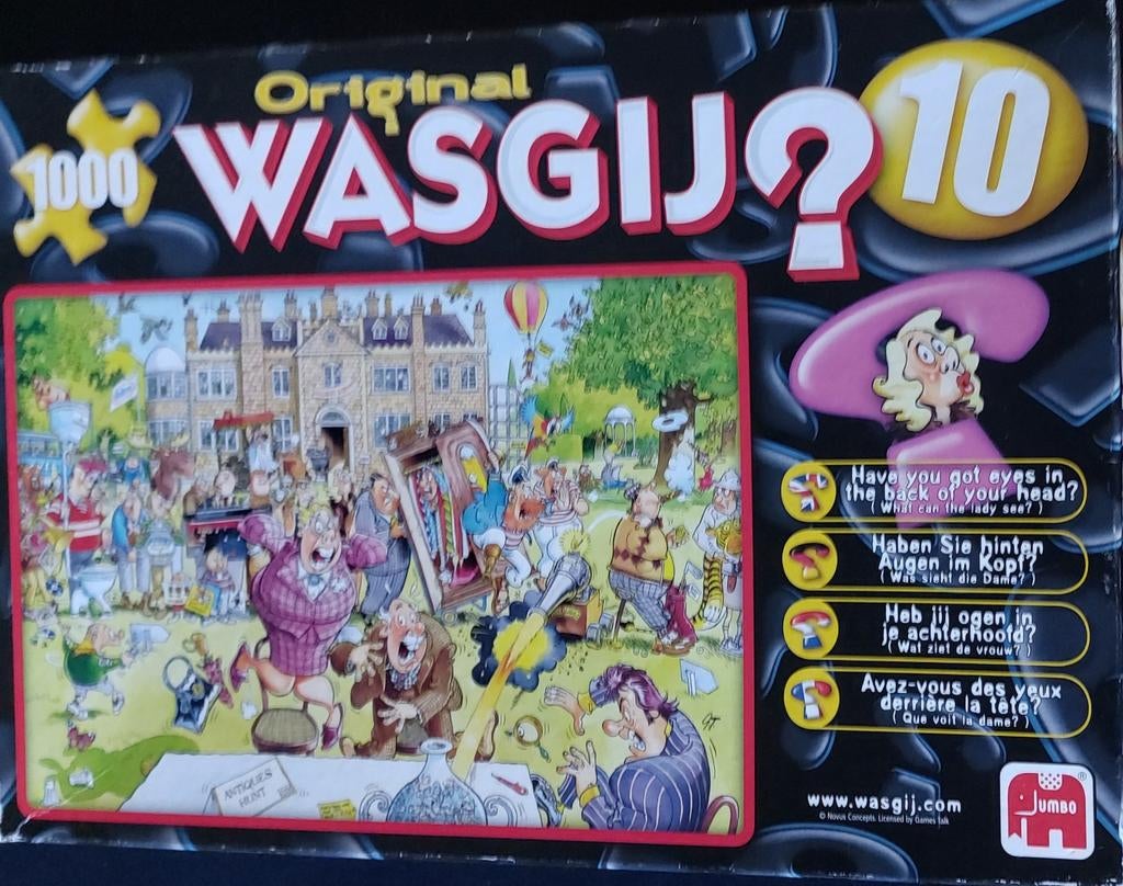 Wasgij puzzels, Ophalen of Verzenden, 500 t/m 1500 stukjes, Zo goed als nieuw