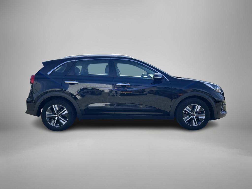 Kia Niro 1.6 GDi Hybrid DynamicLine (bj 2020, automaat), 12 maanden, Gebruikt, Leder en Stof, Zwart