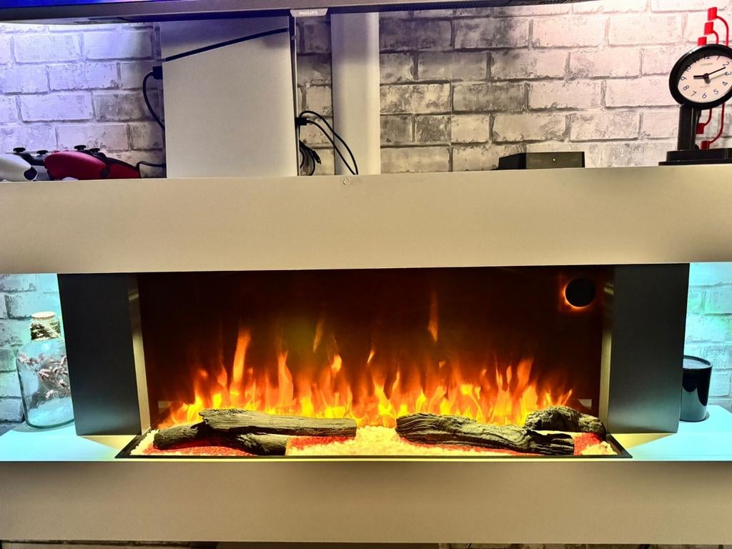 Elektrische sfeerhaard, Ophalen, Zo goed als nieuw, Hangende haard, Elektrische haard