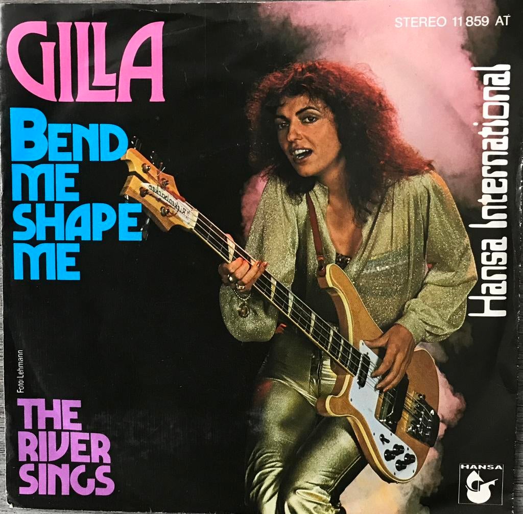 GILLA - Bend me shape me (NL’78) plaat ALS NIEUW (UKop65), Verzenden, Zo goed als nieuw, Pop