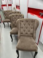 4 prachtige landelijke eetkamerstoelen, Ophalen, 50 tot 75 cm