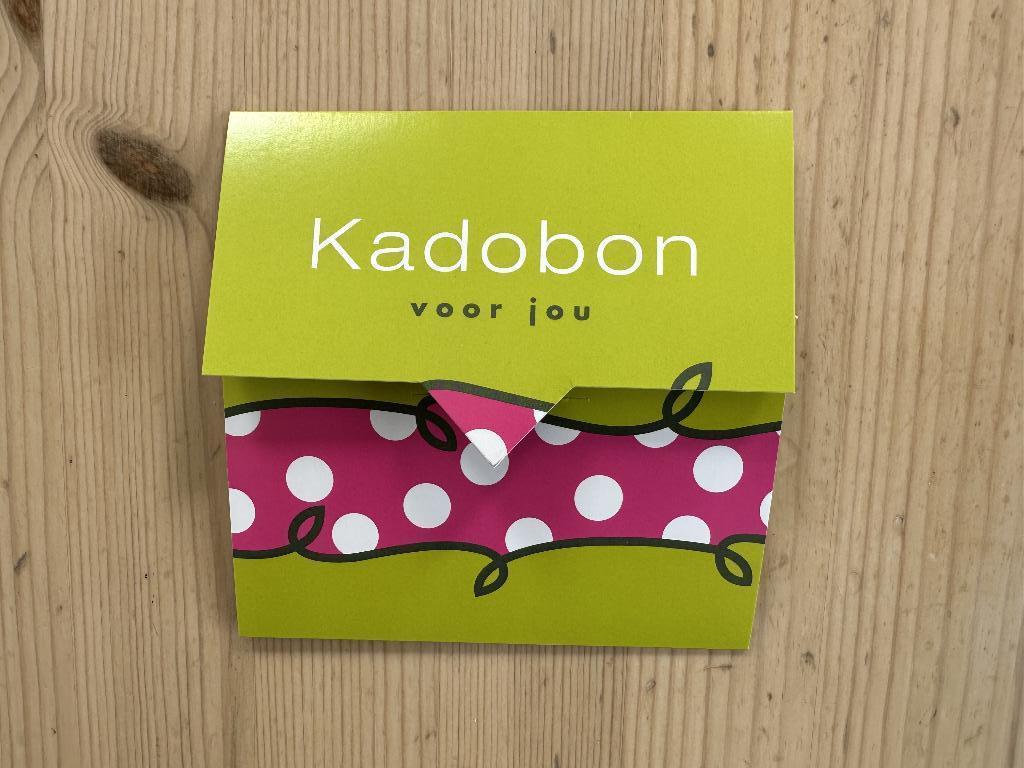 Cadeaubon, Eén persoon, Cadeaubon, Overige typen
