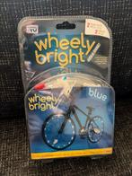 Wheely Bright LED fietsverlichting blauw (2 stuks), Ophalen, Waterbestendig, Nieuw, Batterij